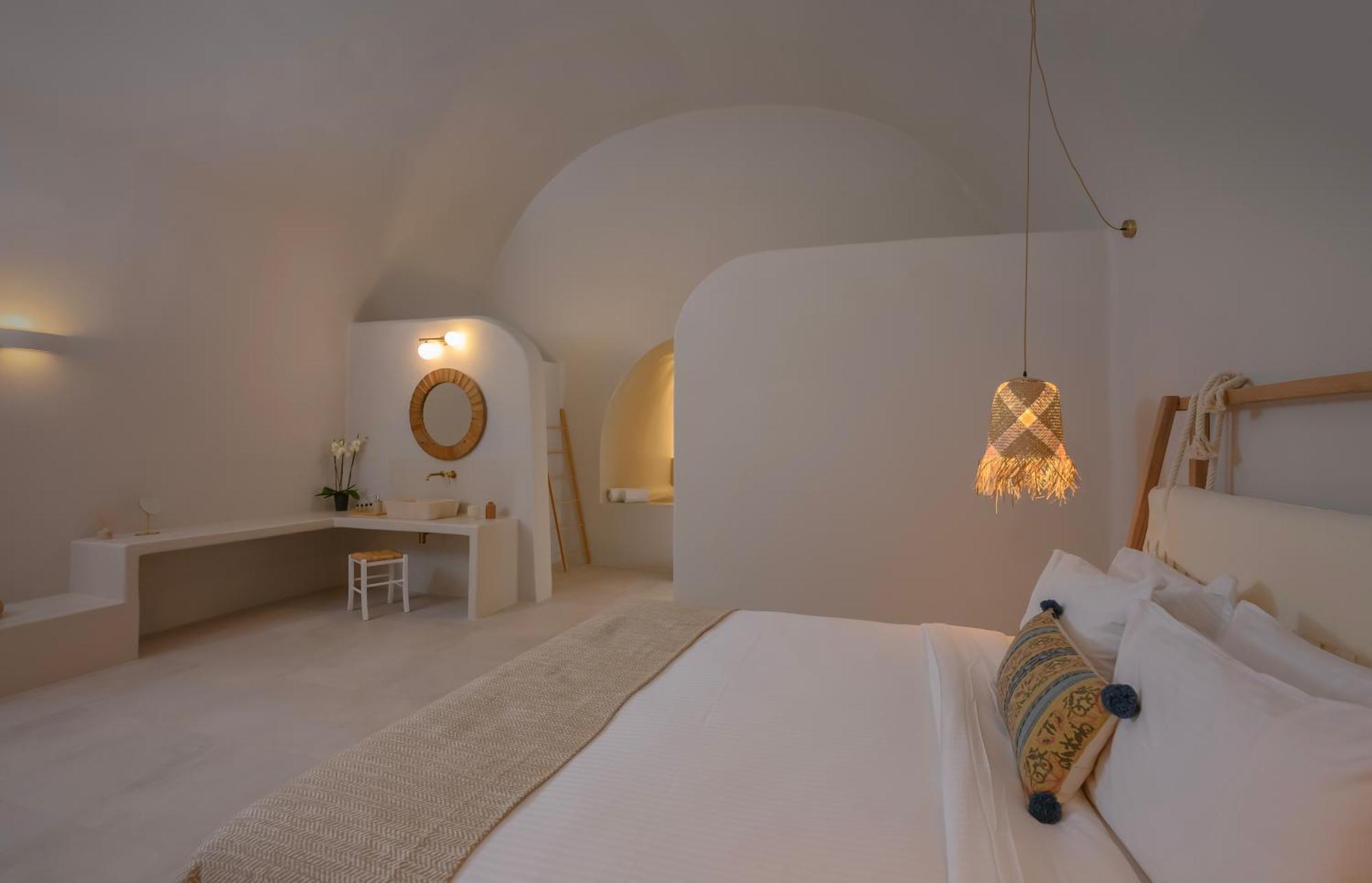Elements Cave Suites Megalochori  Pokoj fotografie
