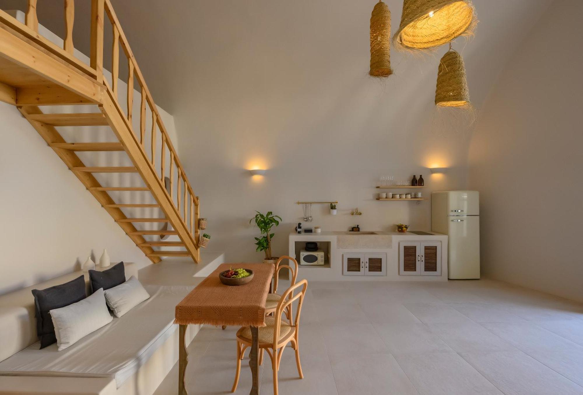 Elements Cave Suites Megalochori  Pokoj fotografie